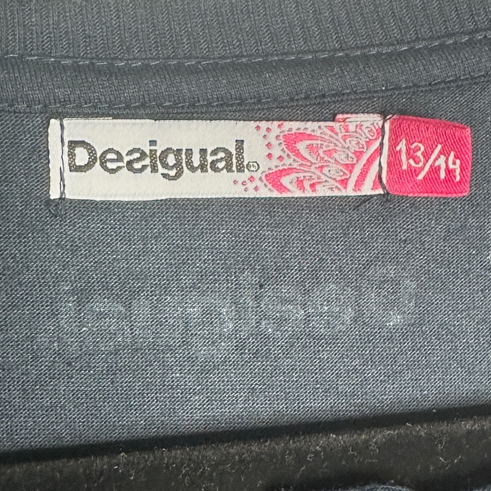 Desigual Black and Green Patterned Dress - Picture 4 of 11